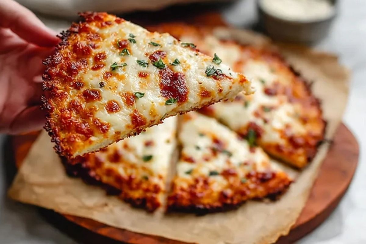Keto Cottage Cheese Pizza Crust
