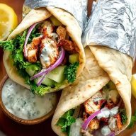 Mouthwatering Mediterranean Chicken Wraps