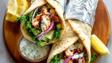 Mouthwatering Mediterranean Chicken Wraps