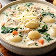 Olive Garden Chicken Gnocchi Soup