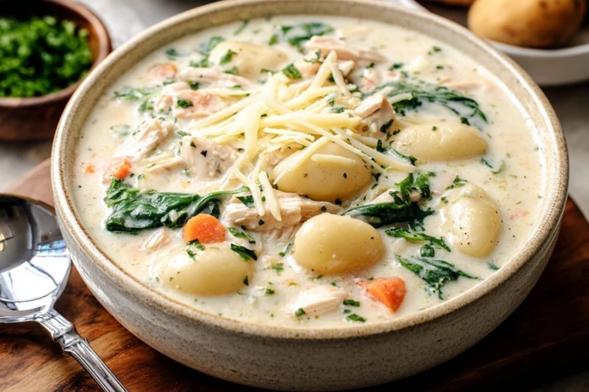 Olive Garden Chicken Gnocchi Soup