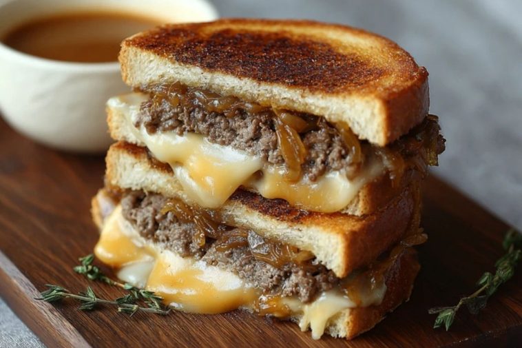 Patty Melts with Secret Sauce