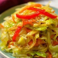 Quick Jamaican Cabbage