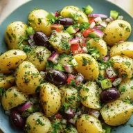 Quick Mediterranean Potato Salad