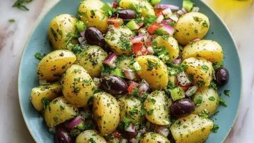 Quick Mediterranean Potato Salad