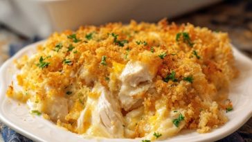 Ritz Cracker Chicken Casserole
