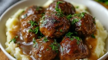 Salisbury Steak Meatballs