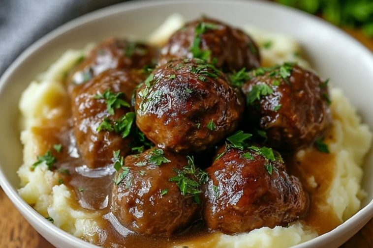 Salisbury Steak Meatballs