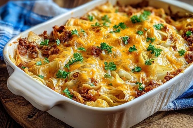 Savory Cabbage Casserole