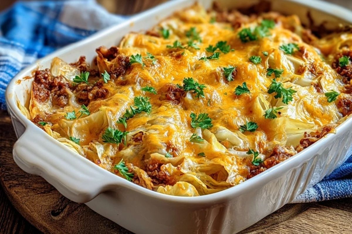 Savory Cabbage Casserole