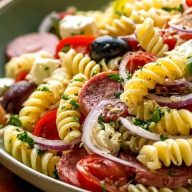 Simple Italian Pasta Salad
