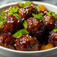 Slow Cooker Teriyaki Meatballs