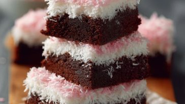 SnoBall Brownies