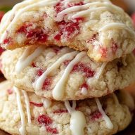 Strawberry Cheesecake Cookies