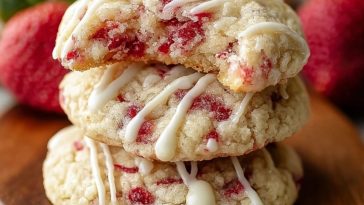 Strawberry Cheesecake Cookies