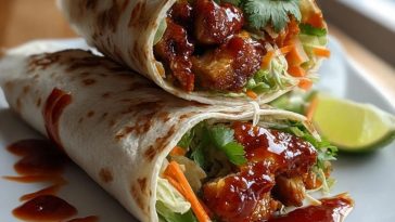Sweet Chili Chicken Wraps