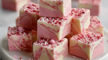 Valentine's Day Sugar Cookie Fudge