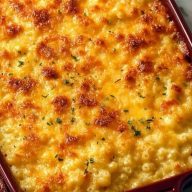 Baked Mac and Cheese with Cottage Cheese