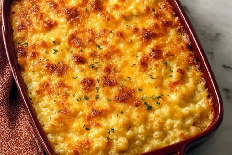 Baked Mac and Cheese with Cottage Cheese