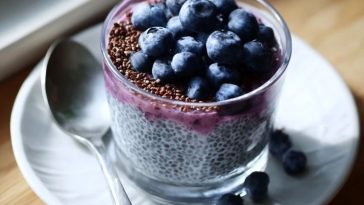 Blueberry Chia Seed Pudding