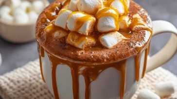 Caramel Marshmallow Hot Cocoa