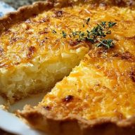 Cheddar Vidalia Onion Pie