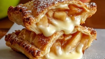 Cheesecake Stuffed Apple Pies
