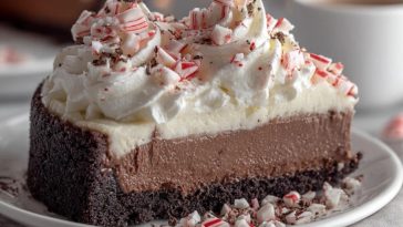 Chocolate Peppermint Cheesecake
