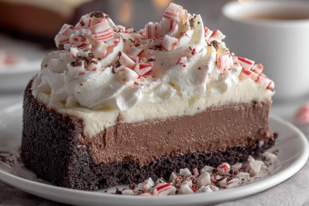 Chocolate Peppermint Cheesecake