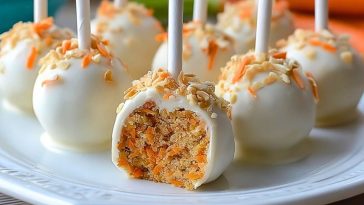 Easy Carrot Cake Pops