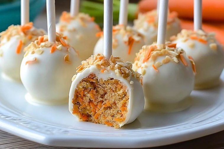 Easy Carrot Cake Pops