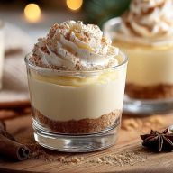 Eggnog Mousse Cups