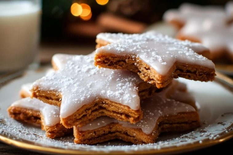 German Cinnamon Stars Cookies