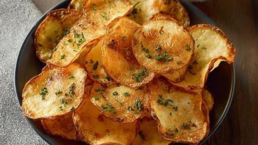 Homemade Air Fryer Potato Chips