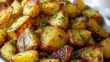 Homemade Buttery Roasted Potatoes
