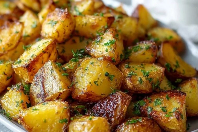 Homemade Buttery Roasted Potatoes