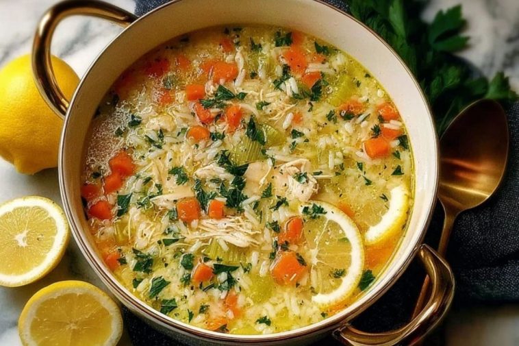 Homemade Chicken And Rice Soup
