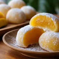 Homemade Mango Mochi