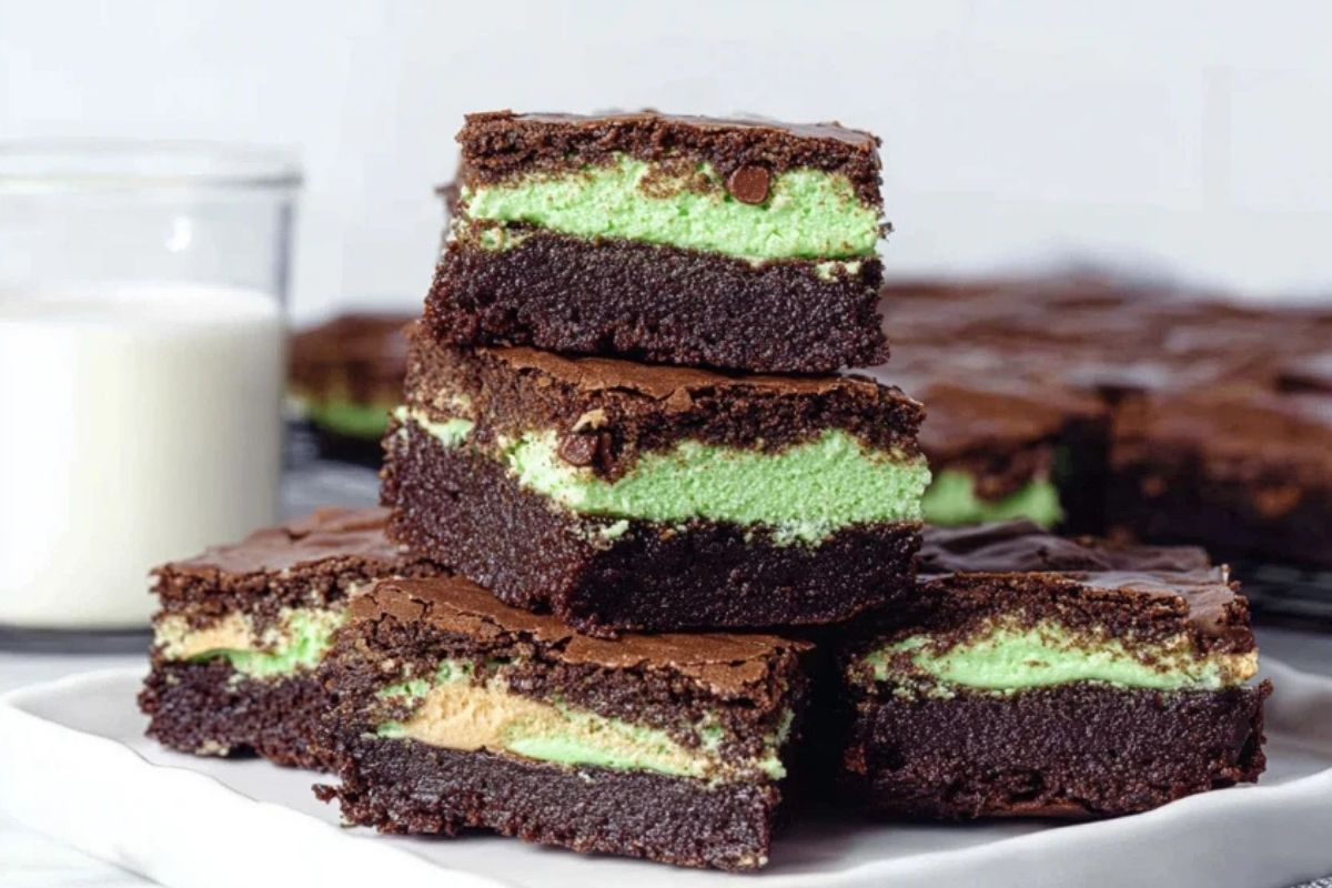 Mint Aero Brownies