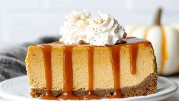 No Bake Pumpkin Cheesecake