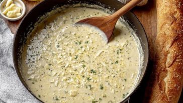 One Pot Garlic Parmesan Sauce