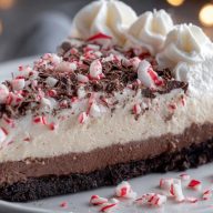 Peppermint Bark Cheesecake