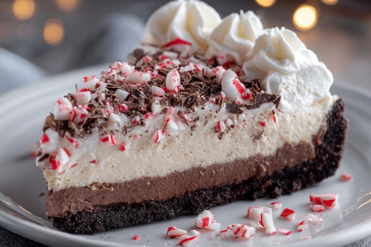Peppermint Bark Cheesecake