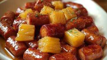 Pineapple Brown Sugar Mississippi Lil Smokies Bites