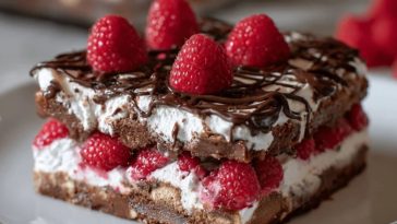 Raspberry Chocolate Lasagna