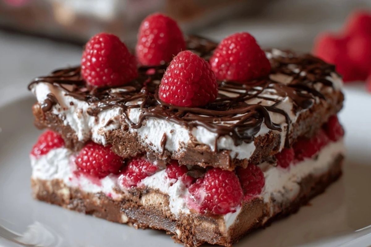 Raspberry Chocolate Lasagna