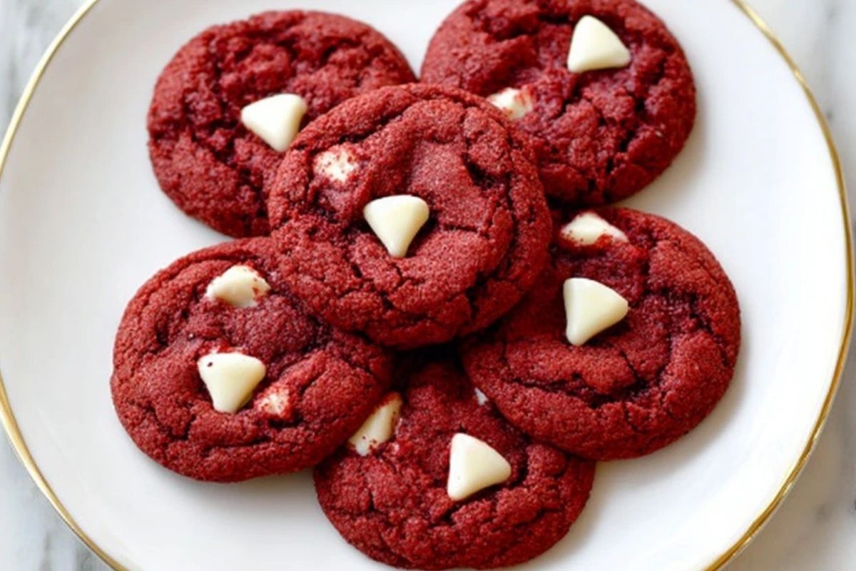 Red Velvet Cookie Cake