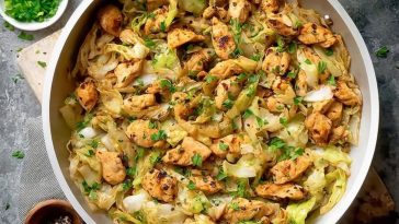 Simple Chicken And Cabbage Stir Fry