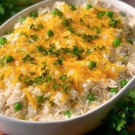 Simple Rotisserie Chicken and Rice Casserole