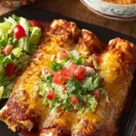 Simple Rotisserie Chicken Enchiladas
